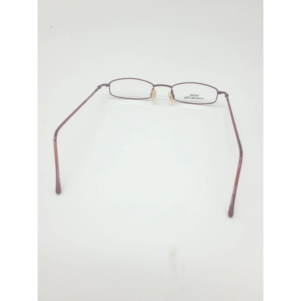 Monel Claret 47-18-140 St. Moritz Pink Rose Stainless Steel Eyeglass Frames
